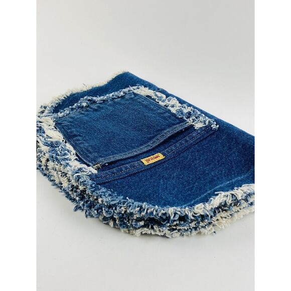 Rustler Denim Placemats 2 Blue Jean Vintage Retro Americana Patriotic Pocket Thi - Picture 7 of 7